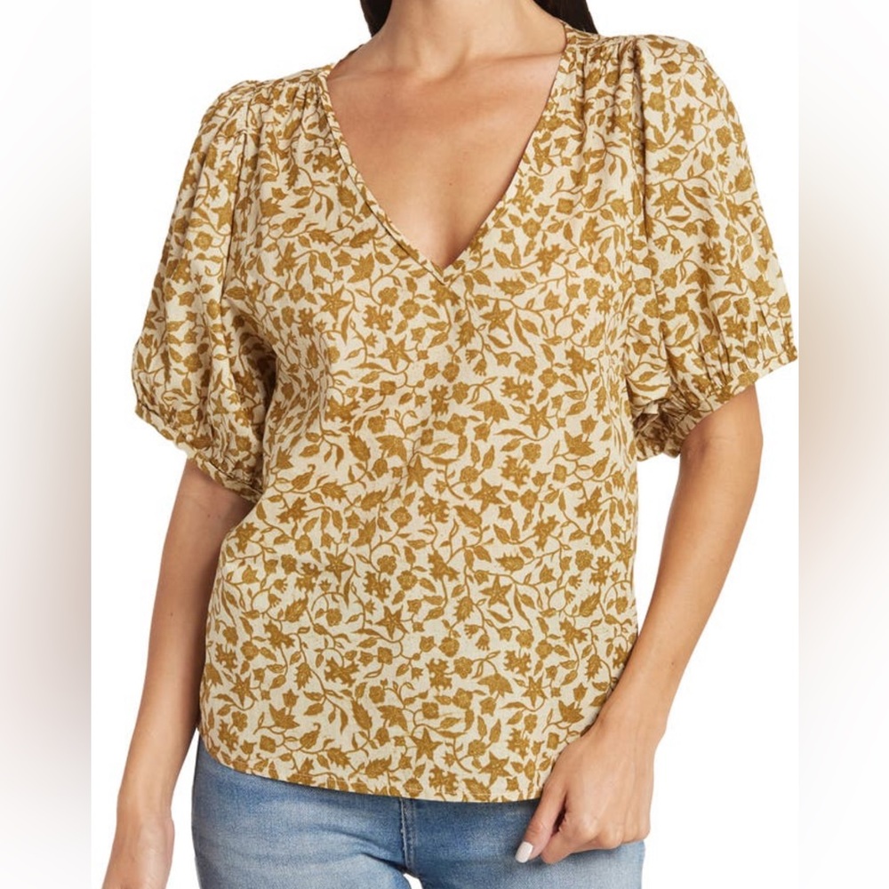 Madewell Puff Sleeve Top